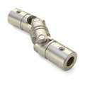 Ruland Double U-Joint, 6 mm x 6 mm Bores, 18.9 mm OD, Stainless UDS12-6MM-6MM-SS